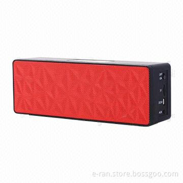 Dual-amplifier Bluetooth Speaker, Built-in Rechargeable Battery, Supports TF Card and Line-in